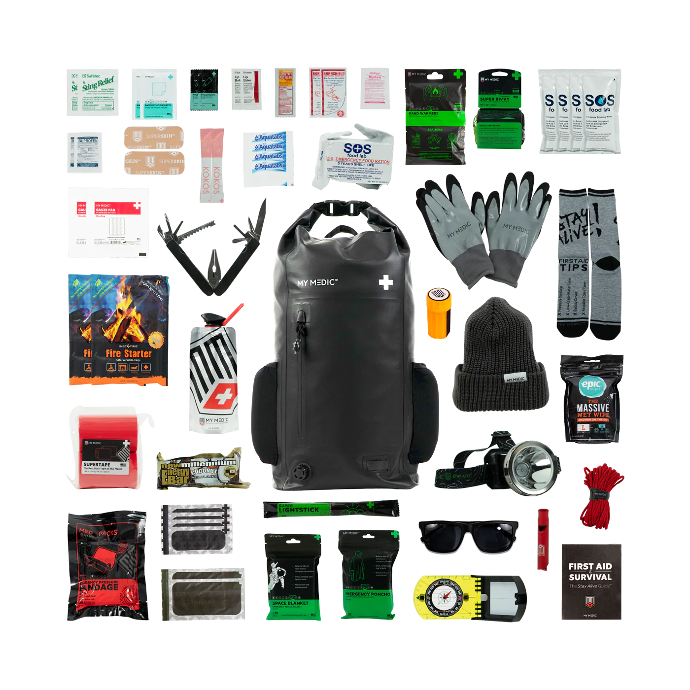 20L SURVIVAL KIT EMERGENCY WATERPROOF DRY BAG