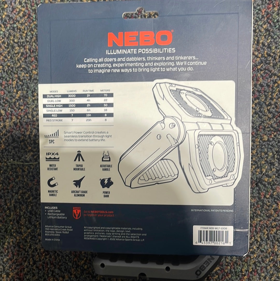 NEBO OMNI 3K Work light